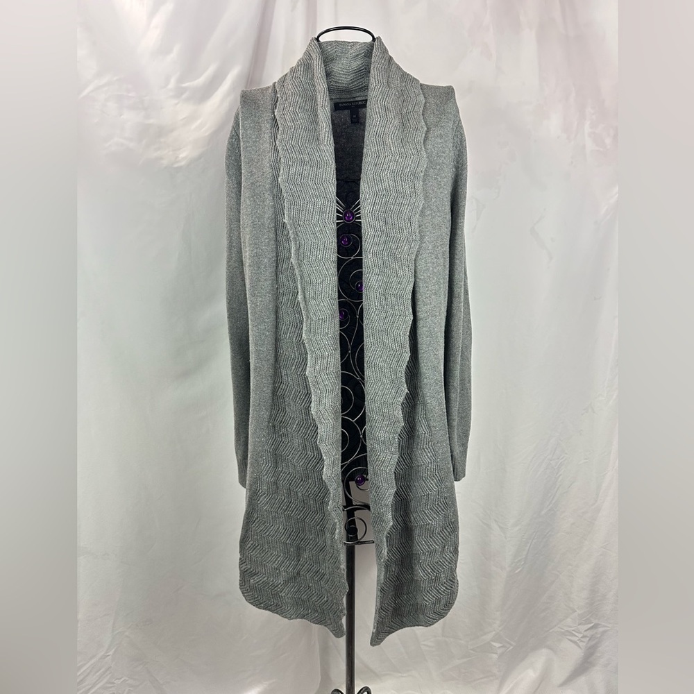 Banana Republic grey wool blend cardigan size M